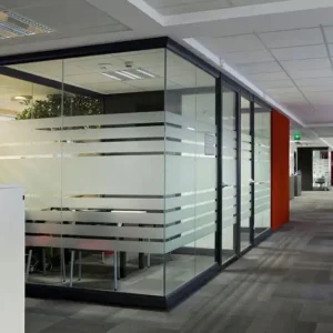 Designer Glass Partition